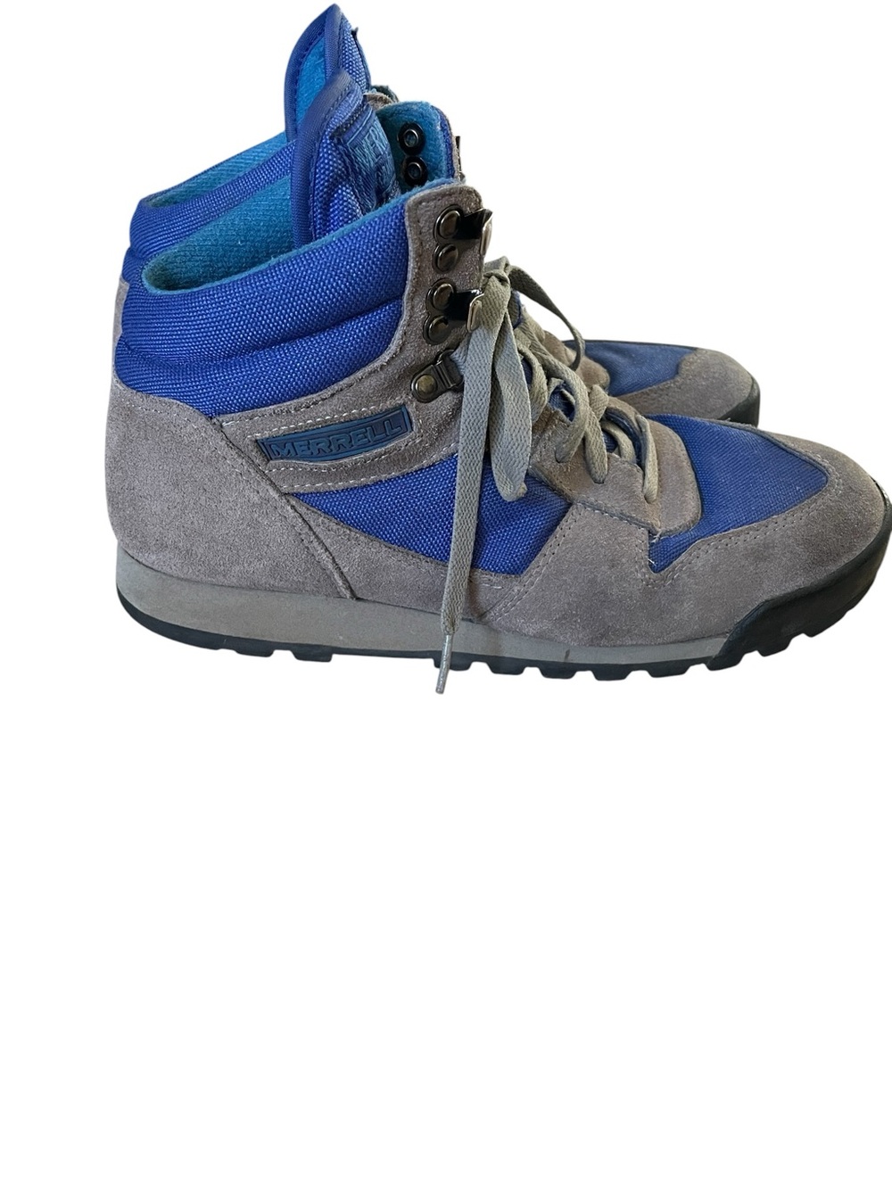 Vintage Merrell Rambler women’s Blue and Gray Hiking Sneakers